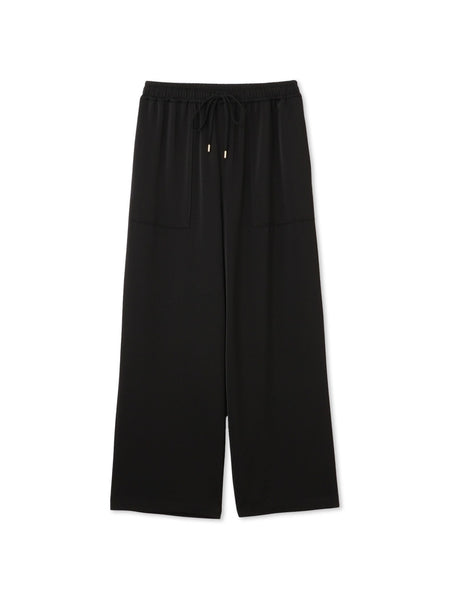 スポンディッシュサテンイージーパンツ≪手洗い可能≫