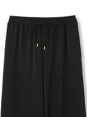 スポンディッシュサテンイージーパンツ≪手洗い可能≫