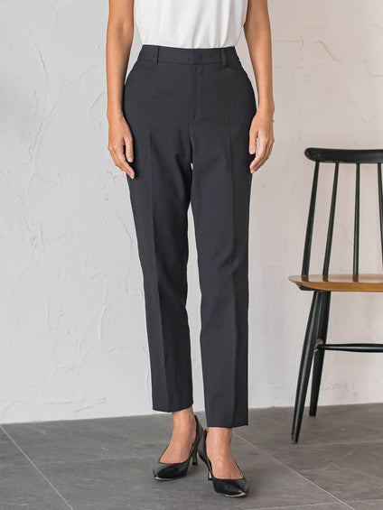 【大きいサイズ】シェルタリングテーパードパンツ