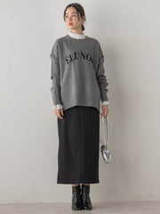 ロゴスウェットニット≪手洗い可能≫