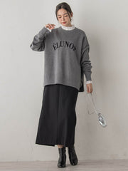 ロゴスウェットニット≪手洗い可能≫