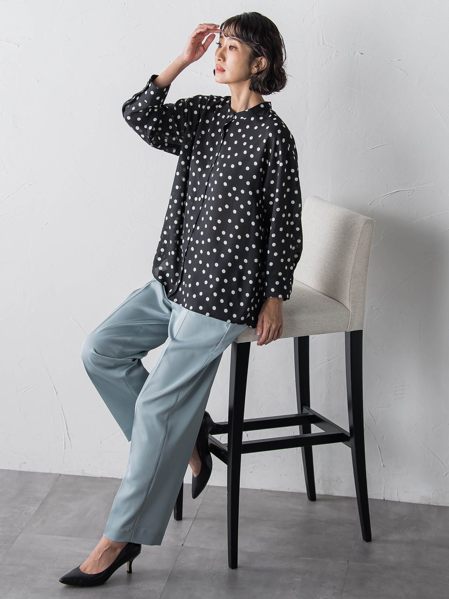 【受注会限定】トリアセチノテーパードパンツ