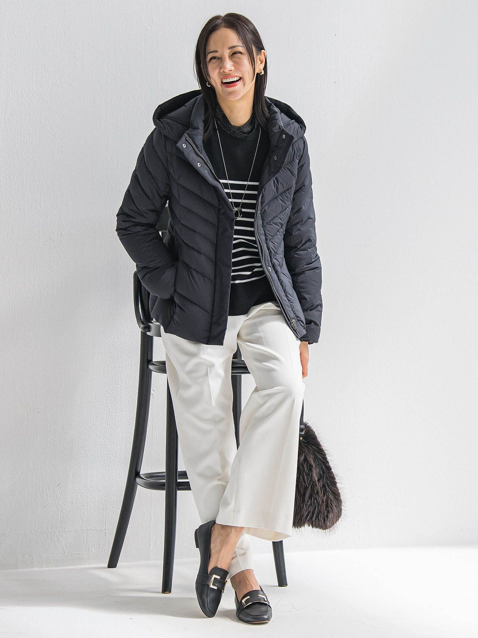 両面起毛ワイドパンツ≪WEB限定13号/洗える/セットアップ対応≫