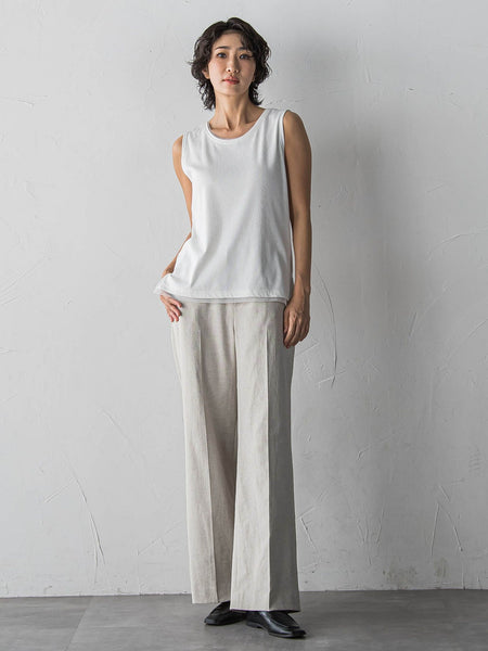 【大きいサイズ】ラメテレコタンクトップ