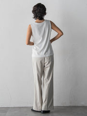 【大きいサイズ】ラメテレコタンクトップ