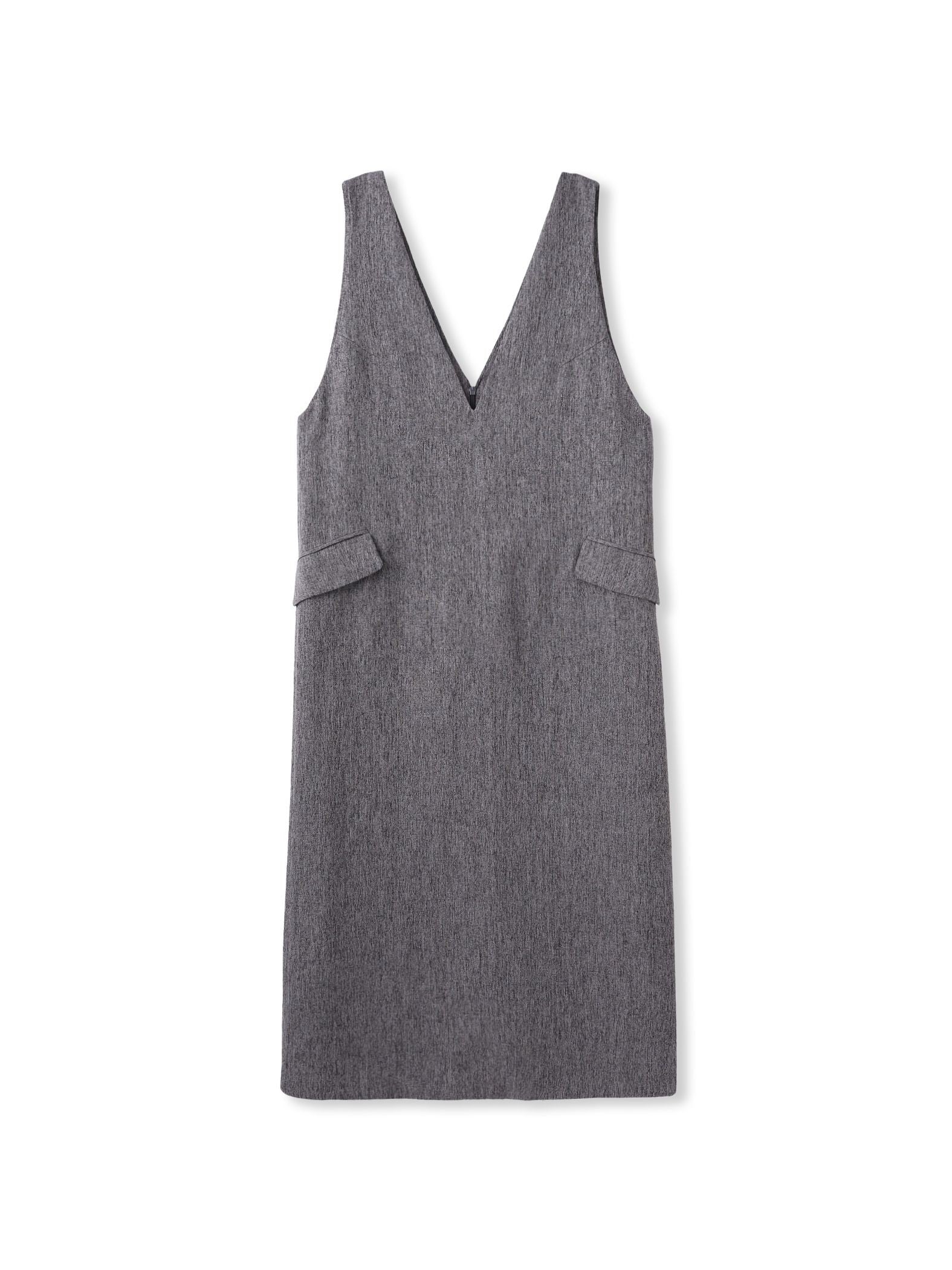 ライトツイードジャンパードレス≪手洗い可能≫