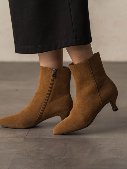 REMME　スエードショートブーツ