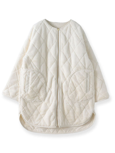 【WEB限定】”まるで毛布”どちらも主役リバーシブルアウター