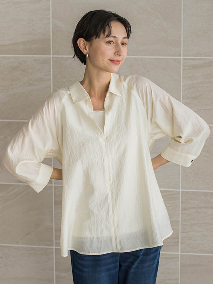 スキッパーシャツ