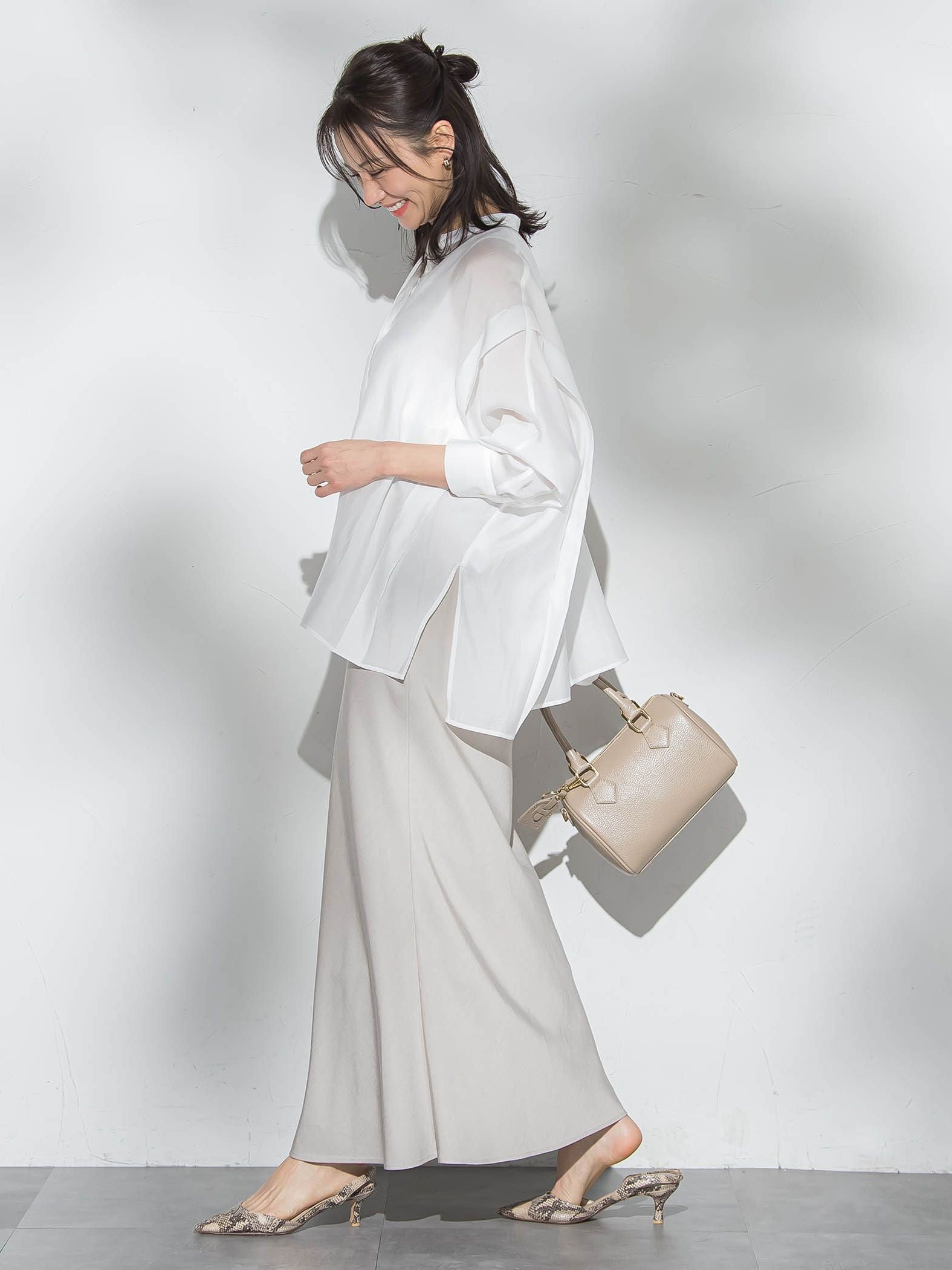 Beauty Denimスカート≪洗濯機で洗える≫