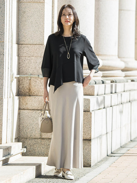 Beauty Denimスカート≪洗濯機で洗える≫