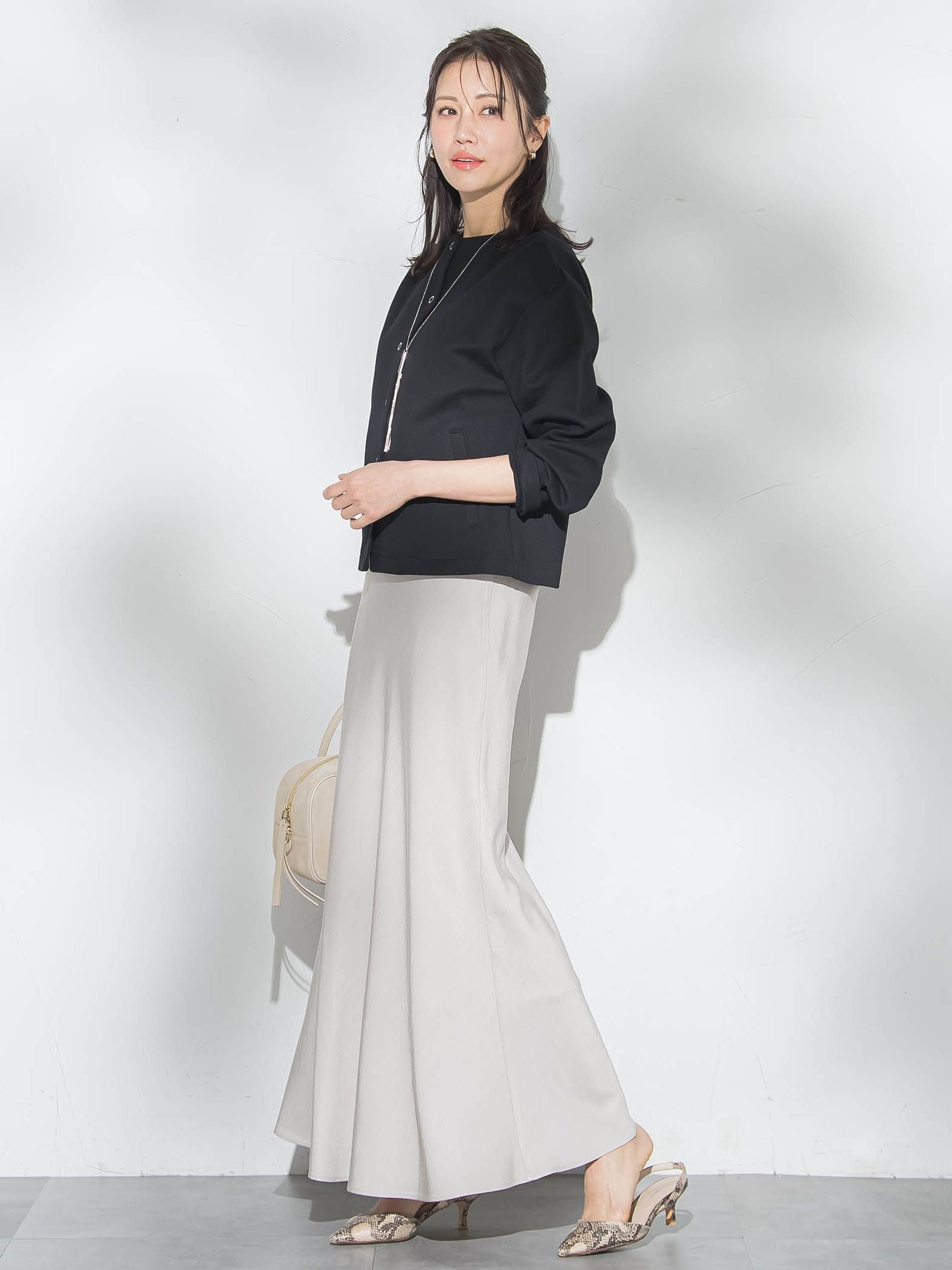 Beauty Denimスカート≪洗濯機で洗える≫