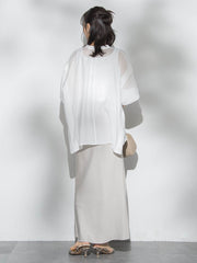 Beauty Denimスカート≪洗濯機で洗える≫