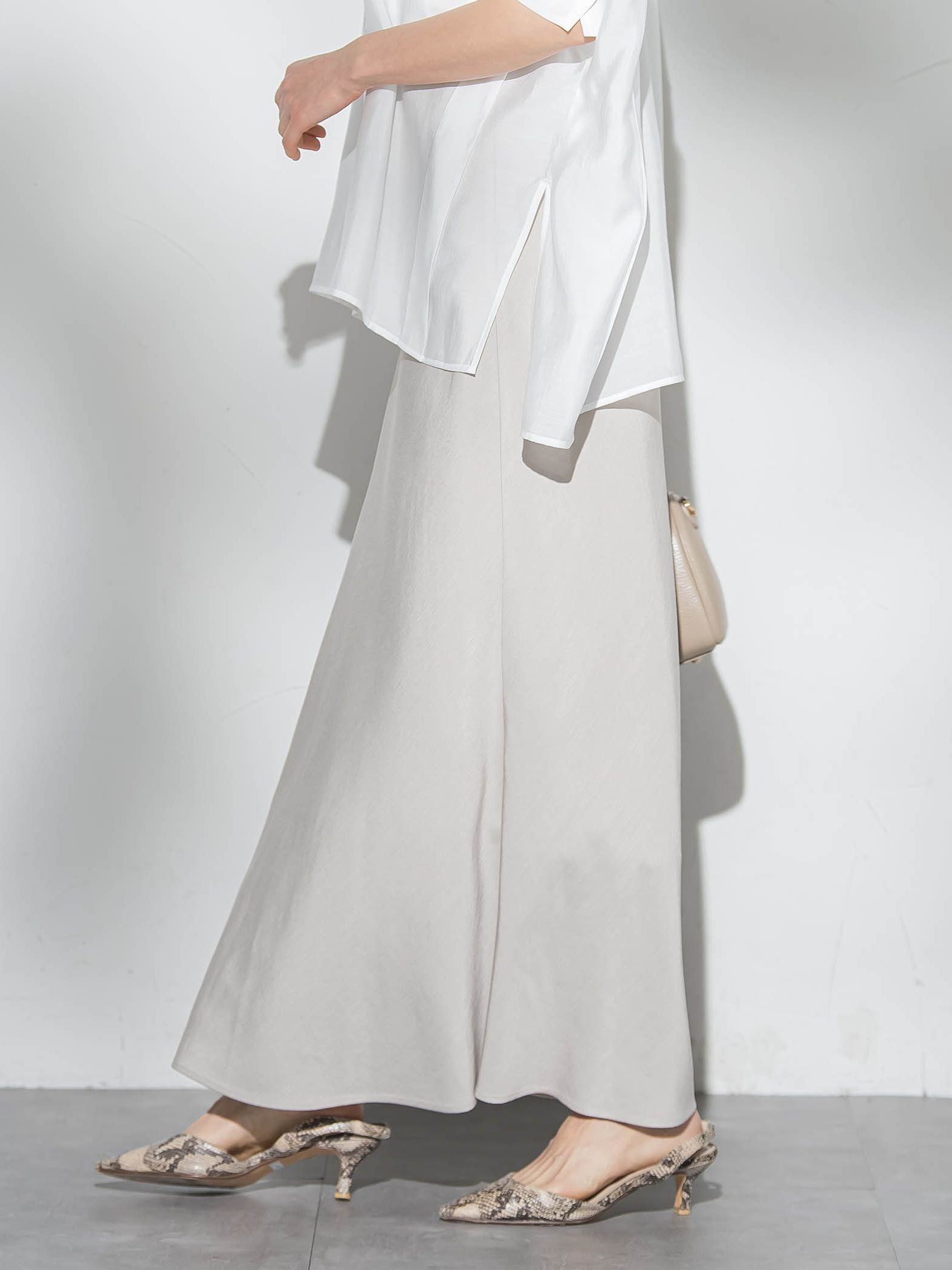 Beauty Denimスカート≪洗濯機で洗える≫