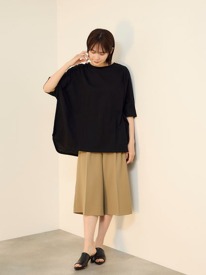 【機能するミニマル服】ポンチョTシャツ