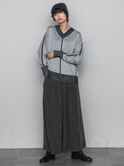 今日の気分で着回せるリバーシブルニット≪手洗い可能≫