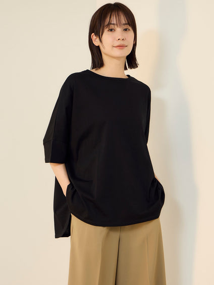 【機能するミニマル服】ポンチョTシャツ