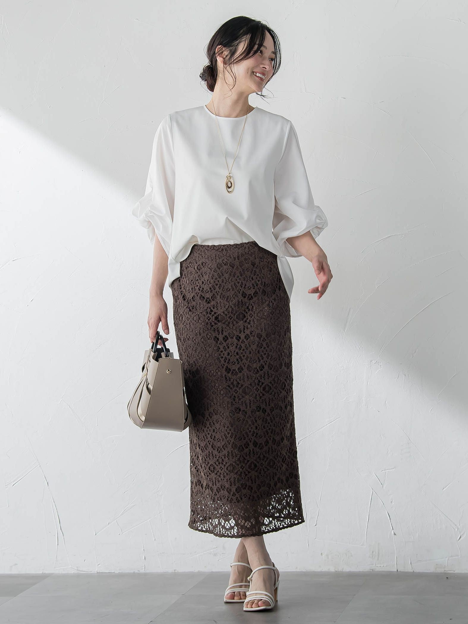 デザインスリーブプルオーバー