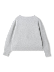 フォックスカシミヤニット≪洗える≫