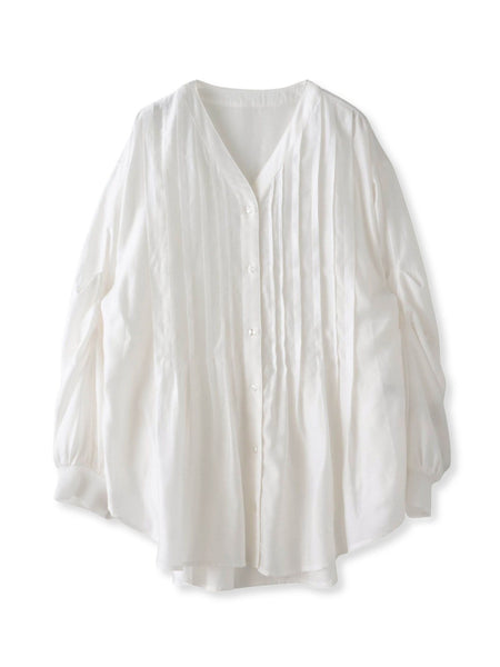 【WEB限定】シルキーローンブラウス
