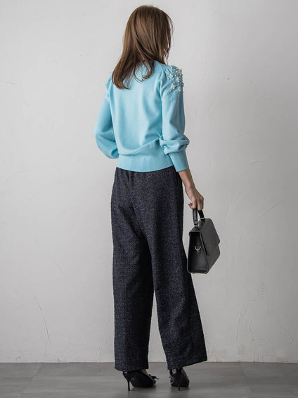 ショルダービジューニット