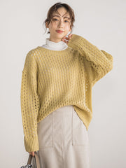 メッシュガラプルオーバー≪手洗い可能≫