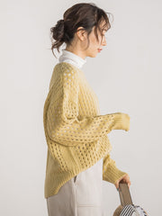 メッシュガラプルオーバー≪手洗い可能≫