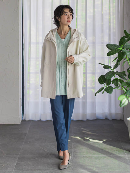 【WEB限定】マルーデデニムテーパードパンツ