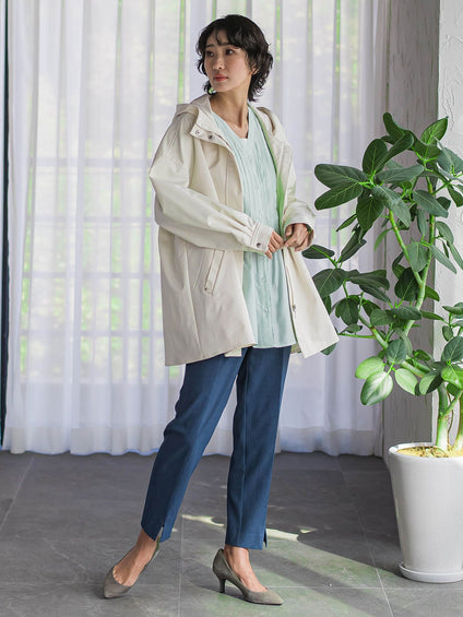 【WEB限定】マルーデデニムテーパードパンツ