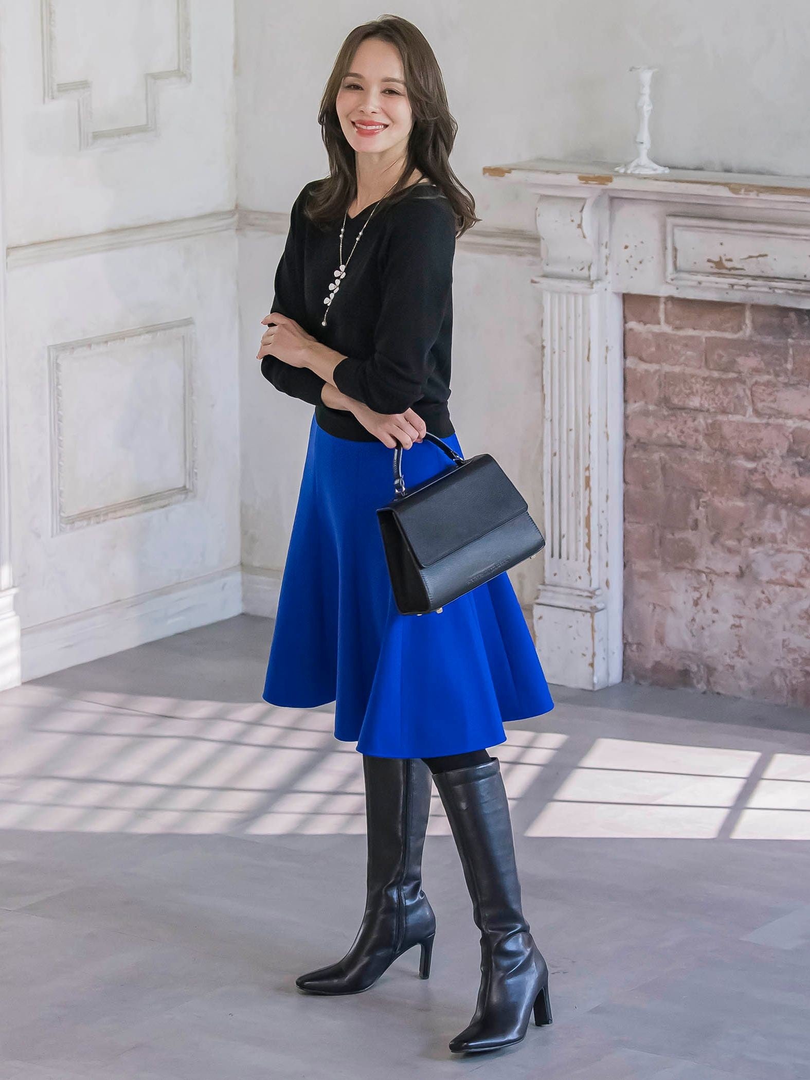 BRISBANE前後2WAYニット≪手洗い可能≫