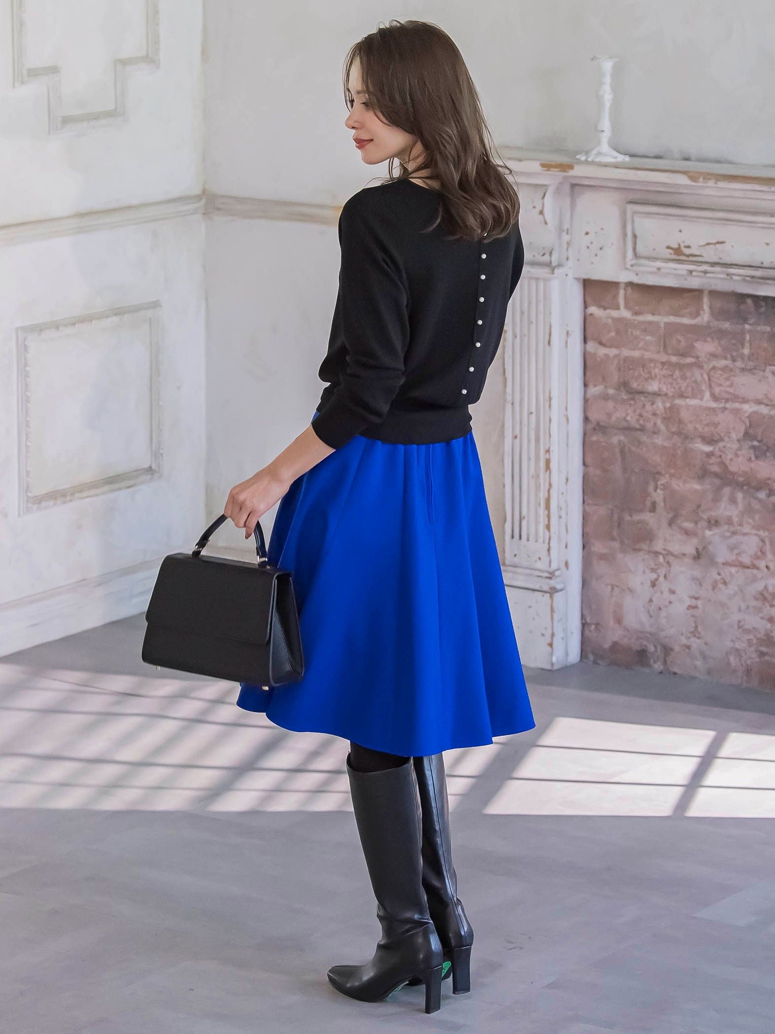 BRISBANE前後2WAYニット≪手洗い可能≫