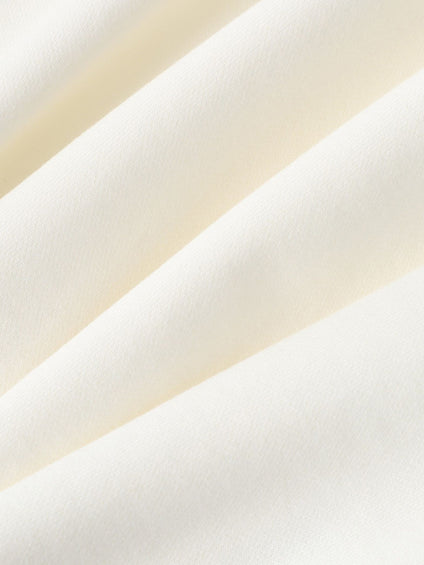 裏毛Vネックカットソー≪手洗い可能≫