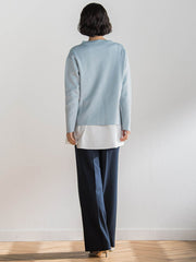 エクセレントウォーム裏起毛ワイドパンツ