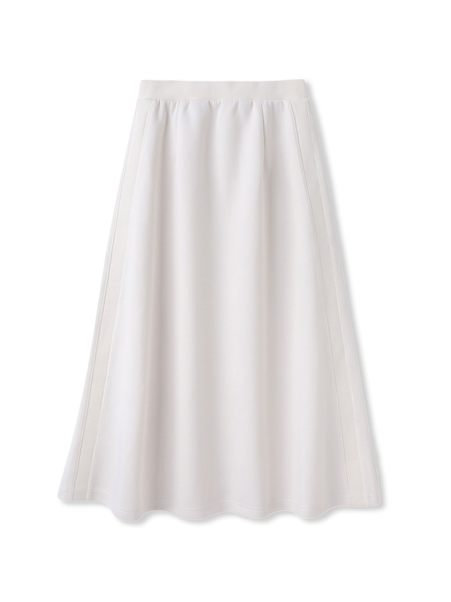 軽量ボンディングスカートセットアップ≪洗濯機で洗える≫