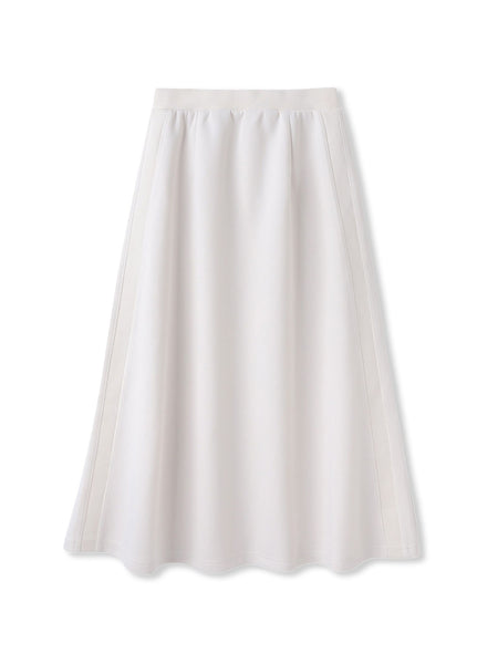 軽量ボンディングスカートセットアップ≪洗濯機で洗える≫