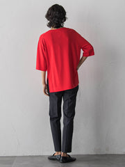 【大きいサイズ/新色追加】Tシャツニット