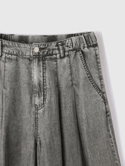 バイオシルクタックフレアパンツ≪洗濯機で洗える≫