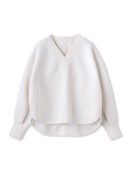 軽量ボンディングスカートセットアップ≪洗濯機で洗える≫