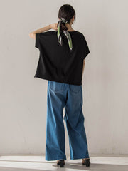 クロップドカットソー