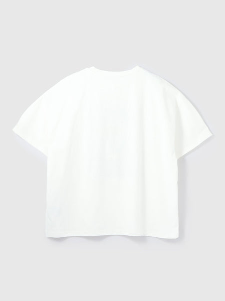 配色フォトプリントTシャツ≪手洗い可能≫