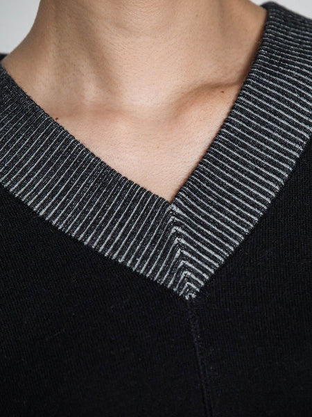 今日の気分で着回せるリバーシブルニット≪手洗い可能≫