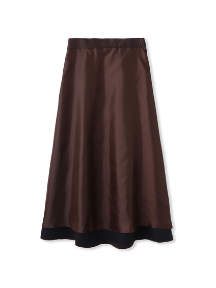 素材切り替えオーガンジースカート