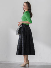 LUCINDAリブニット