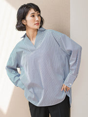 【WEB限定】”3コーデが叶う2点セット”ニット×シャツ≪手洗い可能≫