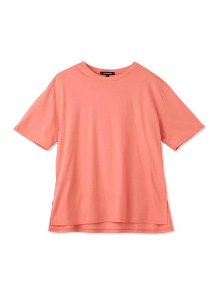 【WEB限定】【3サイズ】コットン汗じみ防止カットソー≪洗える/接触冷感≫