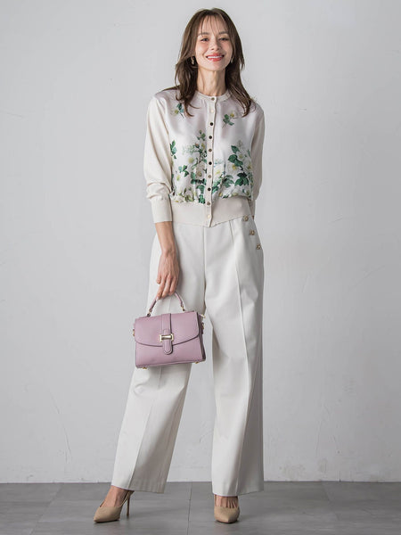 クリスマスローズカーディガン