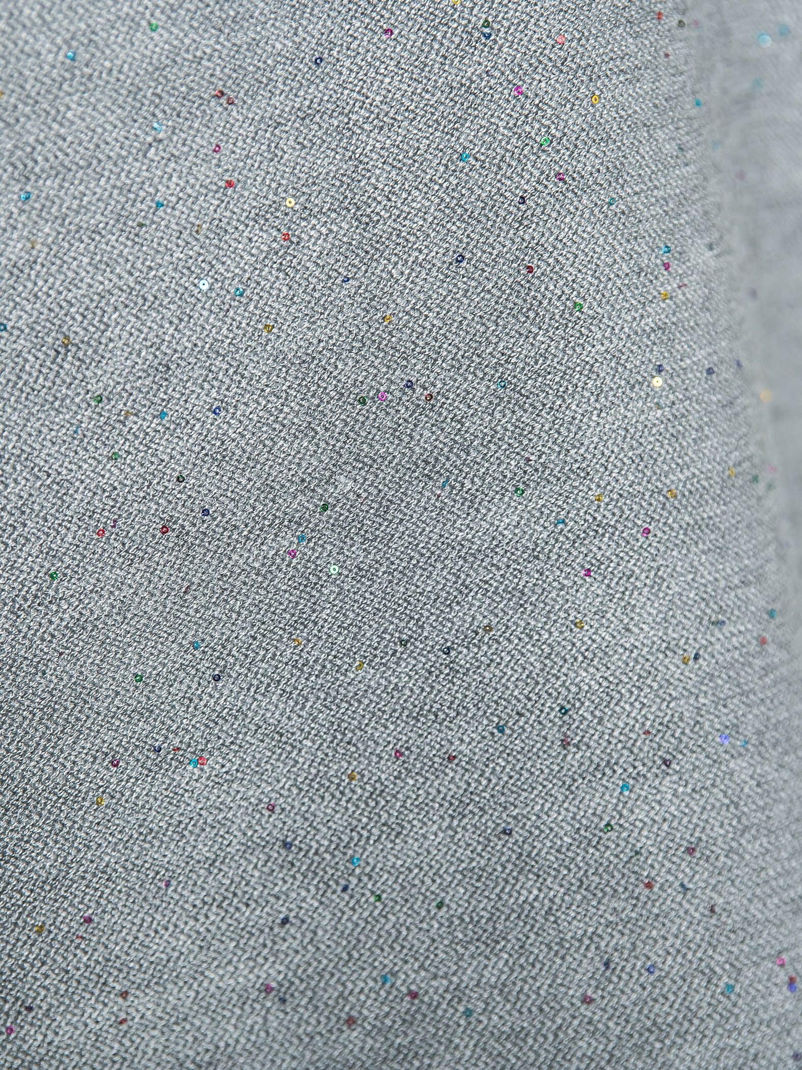 ミニスパンコールクルーネックニット≪手洗い可能≫