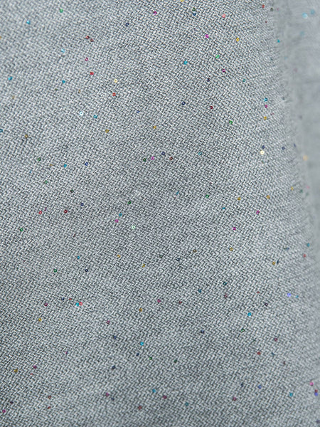 ミニスパンコールクルーネックニット≪手洗い可能≫