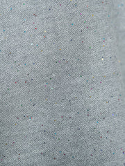 ミニスパンコールクルーネックニット≪手洗い可能≫