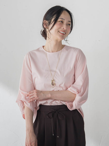 デザインスリーブプルオーバー